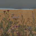 FYSUIMU Vintage Wildflower Natural Coir Doormat Retro Floral Welcome Floor Mat Non-Slip Spring Entrance Door Rugs for Indoor Outdoor Home Bathroom, 16.5 x 29 Inch