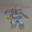 AdoraCute by PatPat Care Bear Baby Boy/Girl 3-pack Character Rainbow Cloud Pattern Jumpsuit Set 3-6M