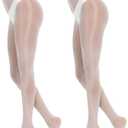 MANZI Shiny Pantyhose for Women 1 Pairs Shimmer Sheer Tights Ultra Silky