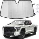 EcoNour Foldable Sun Shade Fit for Toyota Tundra 2022-2024 2025 2026