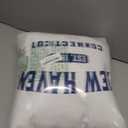 Vintage Athletic CT Souvenir Visit New Haven Connecticut Throw Pillow