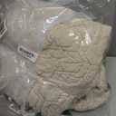 Beige Comforter Set Full Size Bed in A Bag 7 Piece Pinch Pleat Bedding Set, Pintuck Ruched Square Bed Set with Comforter, Sheets, Pillowcases & Shams