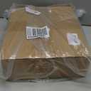 KaKaPops 30 Pieces Christmas Booze Balls, Christmas Tree Hanging Ornaments Clear Plastic Fillable Bulbs Pendant Ball with Screw Caps and Ribbons for Christmas Home Party Decor (Gold)