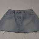 Jumppmile Womens Mini Denim Skirt Mid Waist Mini Dress Jean Skirts L