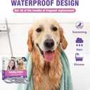 Calming Collar for Dogs 4 Packs Dog Pheromone Calm Collars Relief Anxiety Stress Separation Lasts 60 Days Relieve Bad Behavior 25 Inches Size Flexible Adjustable for All Small Medium and Large Dog (Grey)