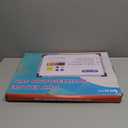 Small Weekly Calendar Dry Erase Whiteboard for Wall, 16" x 12" Magnetic Dry Erase Board, Hanging Double-Sided White Board, Portable Board for List, Kitchen, Planning, Memo, Home, Office (Red)