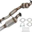 Front & Rear Catalytic Converter 2010 2011 2012 2013 For Ford For Transit Connect,Replace 53964 54910,2.0L(EPA Compliant)
