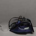 Steam Iron for Clothes 12s Fast Heat-up, 1500W Iron with 13.21oz Water Tank, 3-Way Auto shutoff, Burst Steam, Spray Mist, Anti-Drip, Self-Cleaning, Vertical Ironing for Home