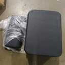 Independent Footrest for Backwash Beauty Spa Shampoo Bowl and Chair Set,Footstool for Spa Beauty, Ottoman for Shampoo Station Chair in Salon and Spa (Black)