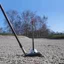 Golf Magnetic Alignment Rods,Golf Club Alignment Sticks,Magnetic Swing Training Aid Accessories Visualize Calibrate Golf Shots,hit The Target with The Right Golf Swing,Golf Gift (Black)