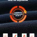 MoFiz Women's Long Fleece Zip Up Hoodies Long Sleeve Full Zip Soft Warm Polar Fleece Jacket Coat with Pocket for Fall Winter (L)