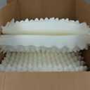 FurHaven Orthopedic Dog Bed for Large Dogs, L-Shaped Chaise Contour with Orthopedic Egg Crate & a Solid Orthopedic Foam Base for Joint Support, Washable Cover, Large, Faux Fur & Suede, Stone Gray