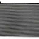 CU2795 Radiator, Compatible with Grand Caravan 2005-2007, Town & Country 2005-2007, Caravan 2005-2007, Aluminum Automotive Replacement Radiator