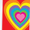 5 x Chuck's Card-O-Rama Anniversary Card - Excellent Card Stock - Envelope Included - 5" x 7.75" - Packaged in Extra Sturdy Mailer - Happy Anniversary - 96040