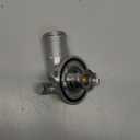 Aluminum Engine Coolant Thermostat Housing Assembly Fit for 300 3.6L 2011-2022, Challenger 3.6L 2011-2022, Charger 3.6L 2011-2022, 300C 3.6L 2013-2017 Replace 5184977AD 902-3035