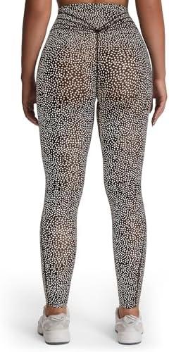 Aoxjox High Waisted Workout Leggings for Women Trinity Yoga Pants 26.5"