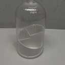 360 Rotating Makeup Brush Holder Organizer with Lid, Dustproof & Waterproof, Compact 3-Slot Storage for Brushes, Lipsticks & Cosmetics, Great for Makeup Lovers