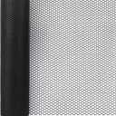 Bar Shelf Liner for Countertop, Glass Drying 24 Inch Wide Plastic Mesh Liners Mat, Non Slip Bar Mats Cabinet Liner for Pub Shelves Cupboard, 61X500CM, Black, 24"W x 196"L