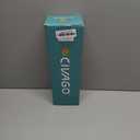 CIVAGO 40 oz Insulated Water Bottle With Straw, Stainless Steel Sports Water Cup Flask with 3 Lids (Straw, Spout and Handle Lid), Double Walled Travel Thermal Canteen Mug, Indigo Black