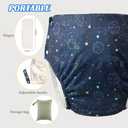 Leak-Proof Cover with Diaper Insert,Underwear for Incontinence with Storage Bag,Breathable Layer,Snap Closure,Reusable&Washable,Protection for Special Needs Bariatric Patients Or Bedwetting