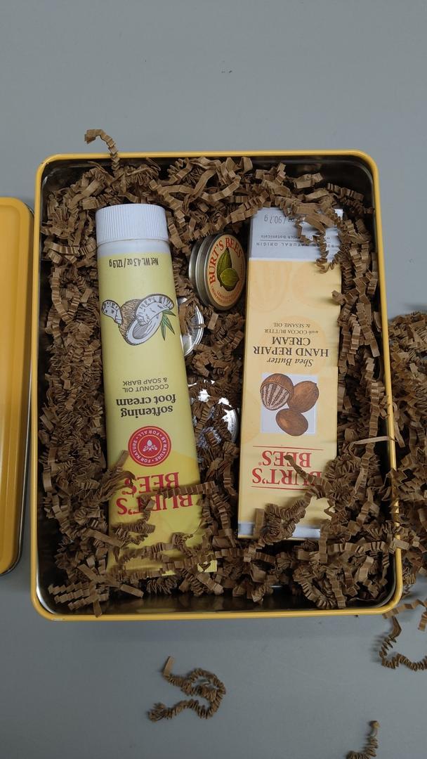 Burt's Bees Valentine's Day Gifts Ideas  Classics Set, 6 Products in Giftable Tin, Cuticle Cream, Hand Salve, Lip Balm, ResQ Ointment, Hand Repair and Foot Cream