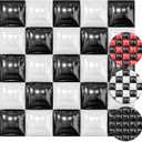 30PCS Double Sided Square Foil Balloons Wall,19 Inches Chrome Foil Balloons Tunnel Arch Garland Kit for Birthday,Anniversary,Wedding,Graduation Party Background Graduation Party Decoration (Black Red and Black White)