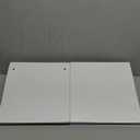 Samsill Durable 4 inch 3 Ring Binder, Made in USA, D Ring Binder, FSC 100% Recycled Chipboard, White, 2 Pack