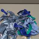 PartyWoo Metallic Light Blue Balloons 140 pcs Different Sizes of 18 12 10 5 Inch Metallic Baby Blue Latex Balloon Arch Kit Garland for Graduation Baby Shower Birthday Party Decorations Blue-G119