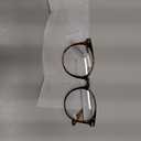 Gaoye Blue Light Blocking Glasses, Retro Round Eyewear Frame Anti Eyestrain Computer Glasses for Women Men (Tea Leopard/Transparent Lens)