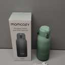 Momcozy Portable Bottle Warmer for Travel  Dual Heating Modes for Breast Milk & Water, Portable Milk Warmer with Fast Heating & Long Battery Life, 17 Ounces Large Capacity to Meet Your All-Day Needs (Gradual Change of Green)