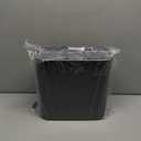 TIPGO Automatic Motion Sensor Bathroom Trash Can with Lid, 2.6 Gallon Touchless Trash Bin, Smart Garbage Can Plastic Slim Wastebasket for Bedroom, Office, Dorm (Black)