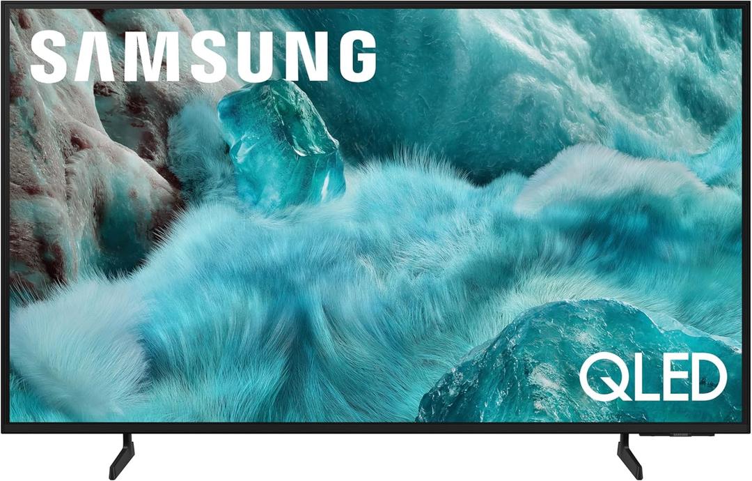 Samsung 65-Inch Class QLED Q7F Series Samsung Vision AI Smart TV (2025 Model, 65Q7F) Quantum HDR, Object Tracking Sound Lite, Q4 AI Gen1 Processor, 4K upscaling, Gaming Hub, Alexa Built-in