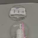 Mkono Wall Hanging Glass Terrariums Planter Oblate Flower Vase for Hydroponics Plants, Bathroom, Home Office Living Room Decor, Set of 2