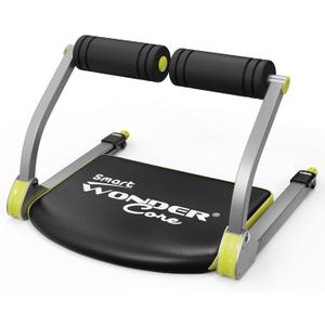 WONDER CORE SMART, Ab Machine, Ab Workout Equipment, Sit Up Machine & Exercise Equipment, Ab Crunch Machine for Stomach Workout, Ab Core Trainer Abdominal Machine for Home Gym (Green)