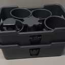 2 Sets Poolside Storage Basket Above Ground Pool Accessories for Most Frame Pools to Organize Towel, 2025 Upgrade Swimming Pool Storage Basket with 2 Skimmer Net Holder 4 Pool Cup Holder