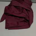 CurvySweet Women's Off the Shoulder Ruched Midi Dress with Built-in Bra Burgundy L