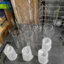 12 Pack Glass Cylinder Vases 4,6,8,10 Inch Tall Clear Flower Vase Hurricane Floating Candle Holder for Table Centerpiece Wedding Home Decor