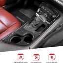 JeCar for Challenger Carbon Fiber Interior Center Console Trim Kit Fit for 2015-2023 Dodge Challenger Interior Accessories
