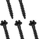 WZP 5PCS Air Box Bolt Screws, BAS01003 GM Air Box Cleaner Intake Retainer Screw, Replace for GM 6509605AA 11549031, Compatible with Dodge, Ram, Chevy (Black)