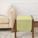 Solino Home 100% Pure Linen Table Runner Butter Yellow, Milan 14 x 72 in