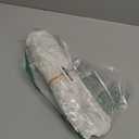 Yingzhao 6 Pcs White Christmas Snowflake Placemats Embroidered Table Placemats Washable Round Snow Flake Table Mats for Xmas Party Winter Holiday Wedding Dinner Decoration