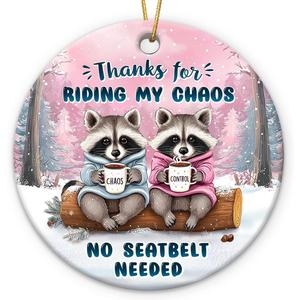 3 x Friendship Christmas Ornament, Christmas Funny Gifts for Friends Women, Men, Bestie Ceramic Ornaments for Xmas Decorations, Friends Ornament for Hanging Decor