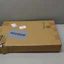 Round Toilet Seat Slow Close, 17" Round White Polypropylene Toilet Seat Cover with Never Loosen Durable Lid, Quiet and Easy to Install & Clean