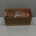 16 Bundles Artificial Fall Mums with Eucalyptus, Faux Daisy UV Resistant Outdoor Decor - Autumn Orange Flowers for Front Door Porch Planter, Patio, Thanksgiving Christmas (Fall Yellow&Red)