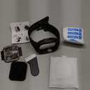 amBand Bands Case Screen Protector Compatible with Apple Watch Ultra 3/2/1 49mm for Men, M1 Sport Series Rugged Cover Strap and 9H Tempered Glass, Military Protective Bumper for iWatch 49 mm Men Black