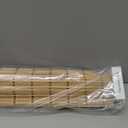 Cordless Bamboo Roman Shades Light Filtering, Natural, 37" W x 64" H