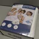 Kingnex Waterproof Split California King Mattress Protector for Adjustable Bed Noiseless Soft Bamboo Viscose Terry 2 Cali Twin XL 36x84 Fitted Mattress Cover (White)