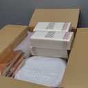 Goodluck 700 Piece Rose Gold Dinnerware Set for 100 Guests, Plastic Plates Disposable for Party, Include: 100 Dinner Plates, 100 Dessert Plates, 100 Paper Napkins, 100 Cups, 100 Silverware Set