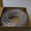 MECCANIXITY Clear PVC Tubing 3/4" ID 7/8" OD Plastic PVC Tube Flexible Water Hose 50ft for Industrial Tubing, Aquariums, 19mm x 22mm