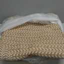 MontVoo-Outdoor Rug-Patio Rug 5x7 ft Polypropylene Indoor Outdoor Rugs Outdoor Carpet for Patio Deck Balcony Porch, Textured Weave, Durable for High Traffic, Fade-Resistant, Modern Neutral Brown